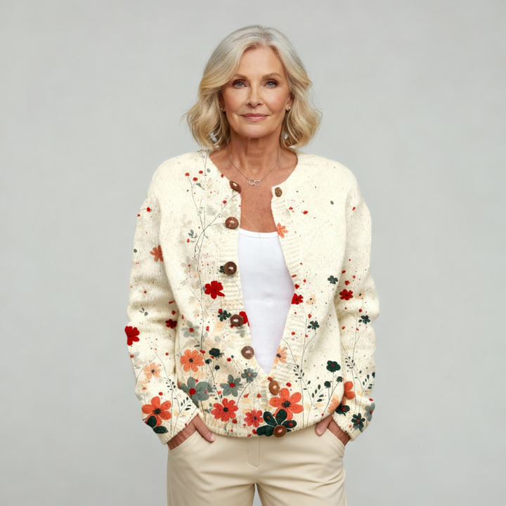 CÁIT | VINTAGE ART CARDIGAN