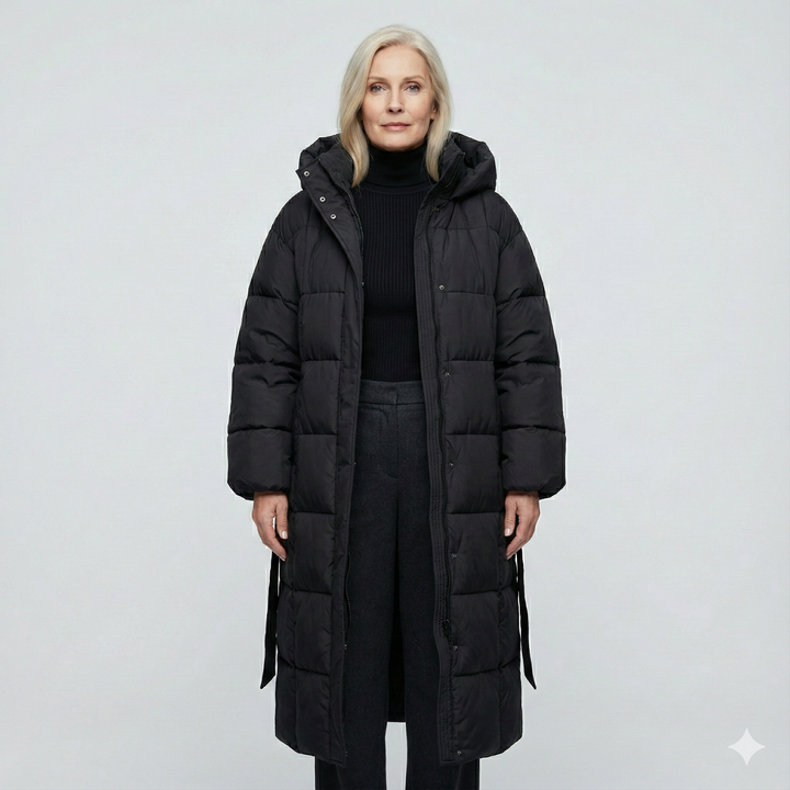 MATILDA | LONG BELTED PUFFER COAT