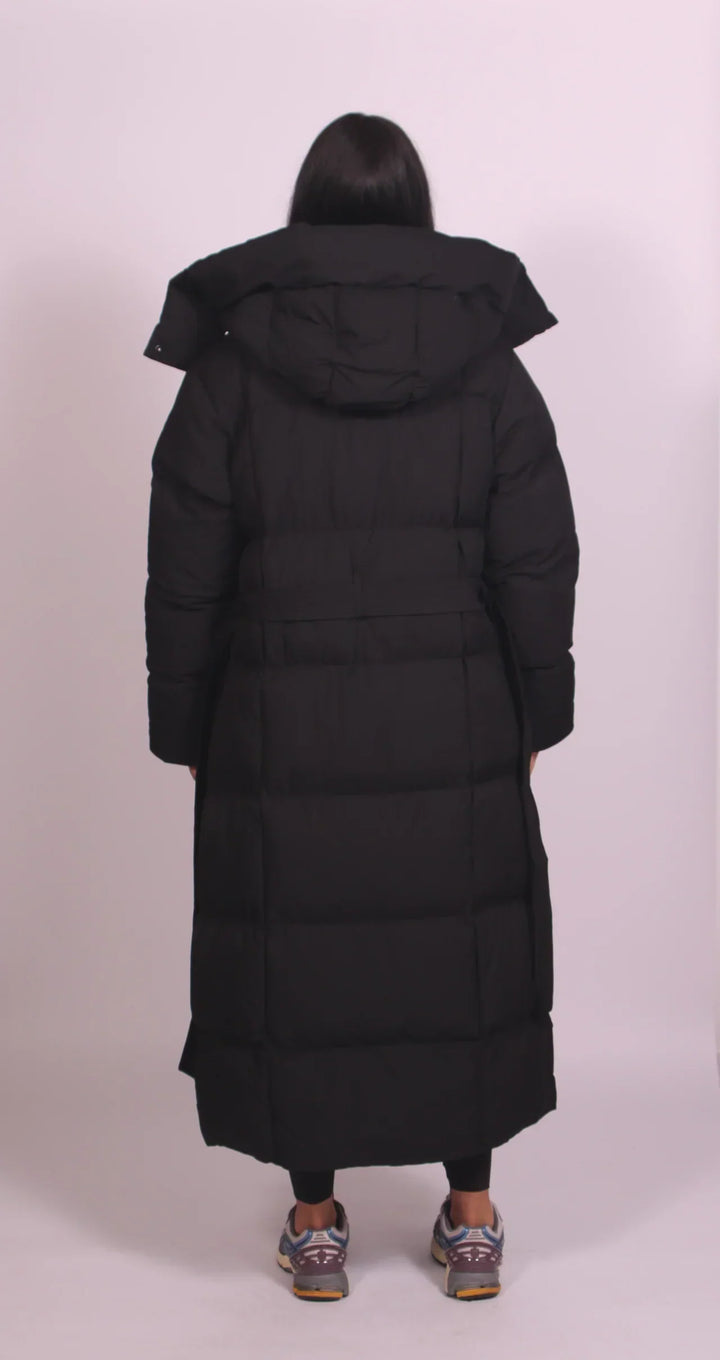 MATILDA | LONG BELTED PUFFER COAT