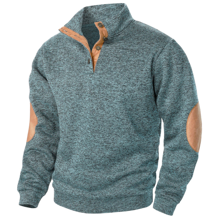 CONOR | REFINED HALF-ZIP ACCENT PULLOVER