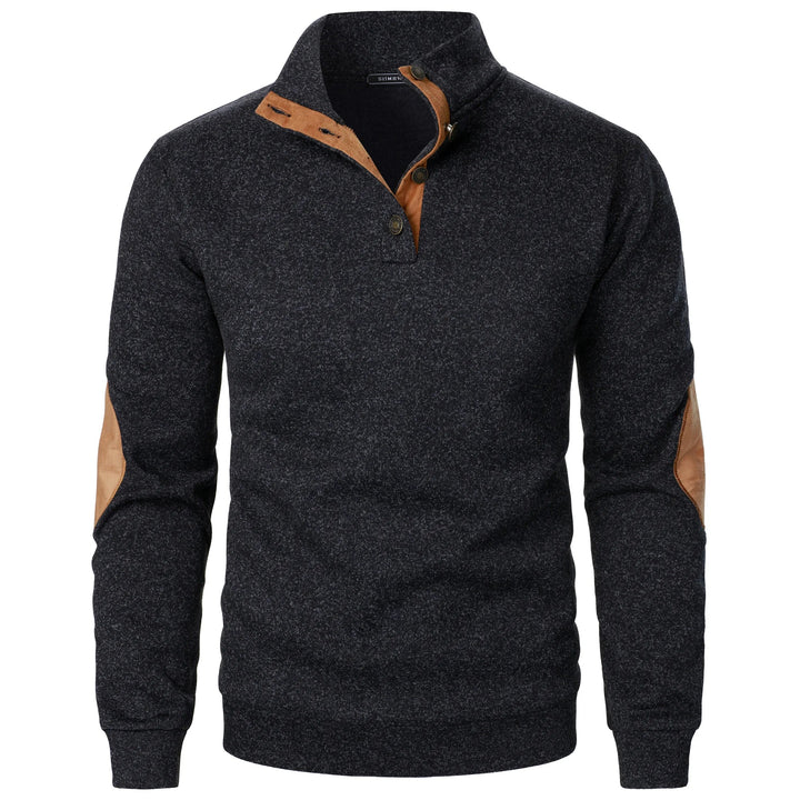 CONOR | REFINED HALF-ZIP ACCENT PULLOVER